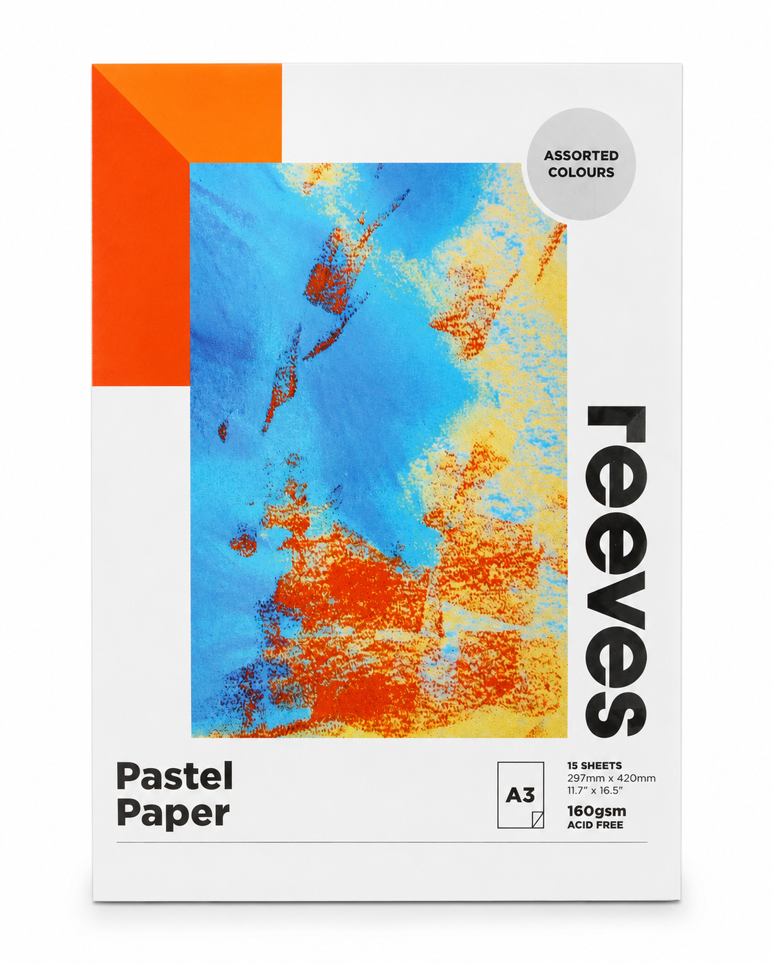 Reeves Pastel Paper Pad A3 160gsm