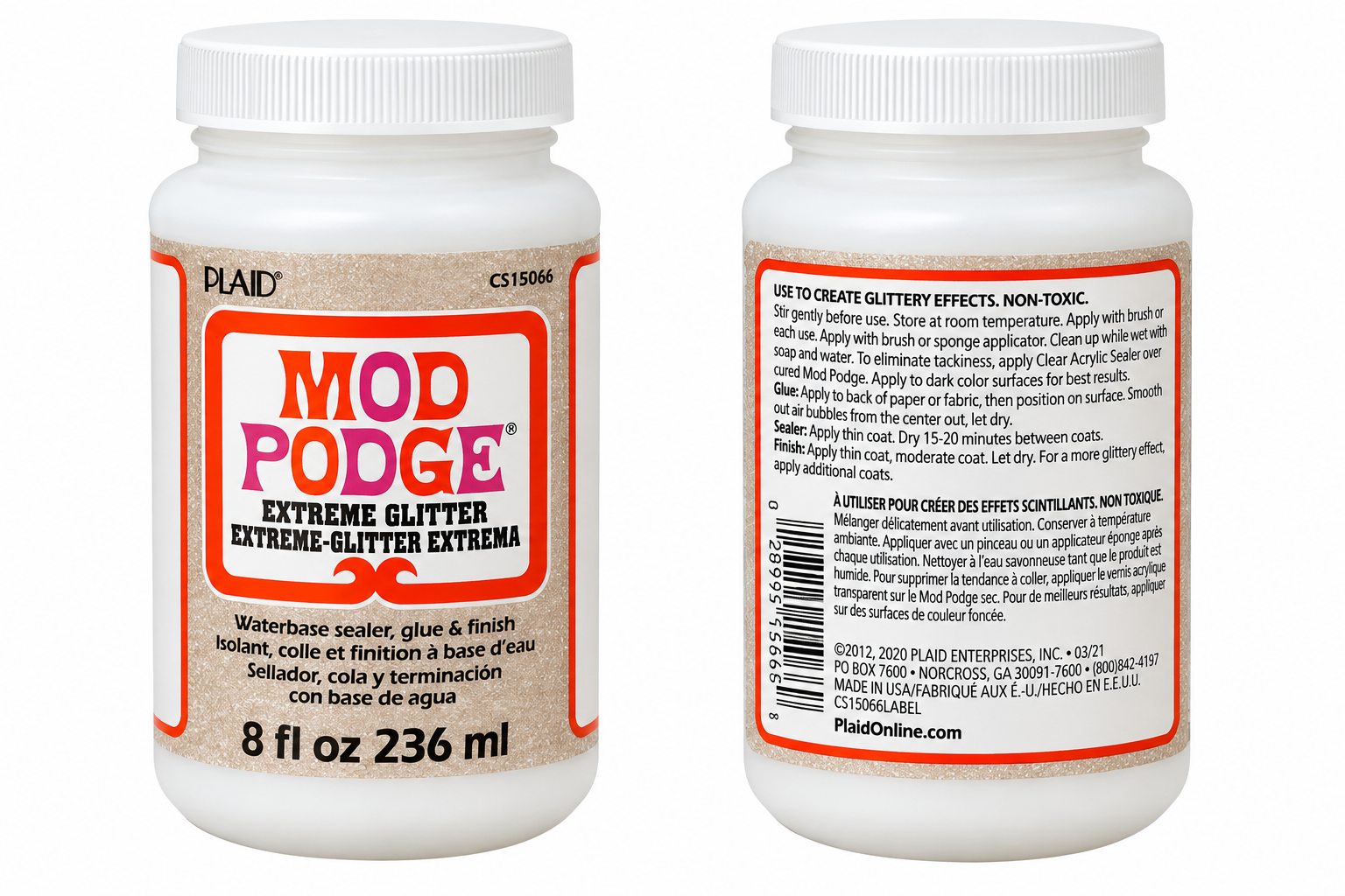 Mod Podge Extreme Glitter Glue, Sealer & Finish 236ml