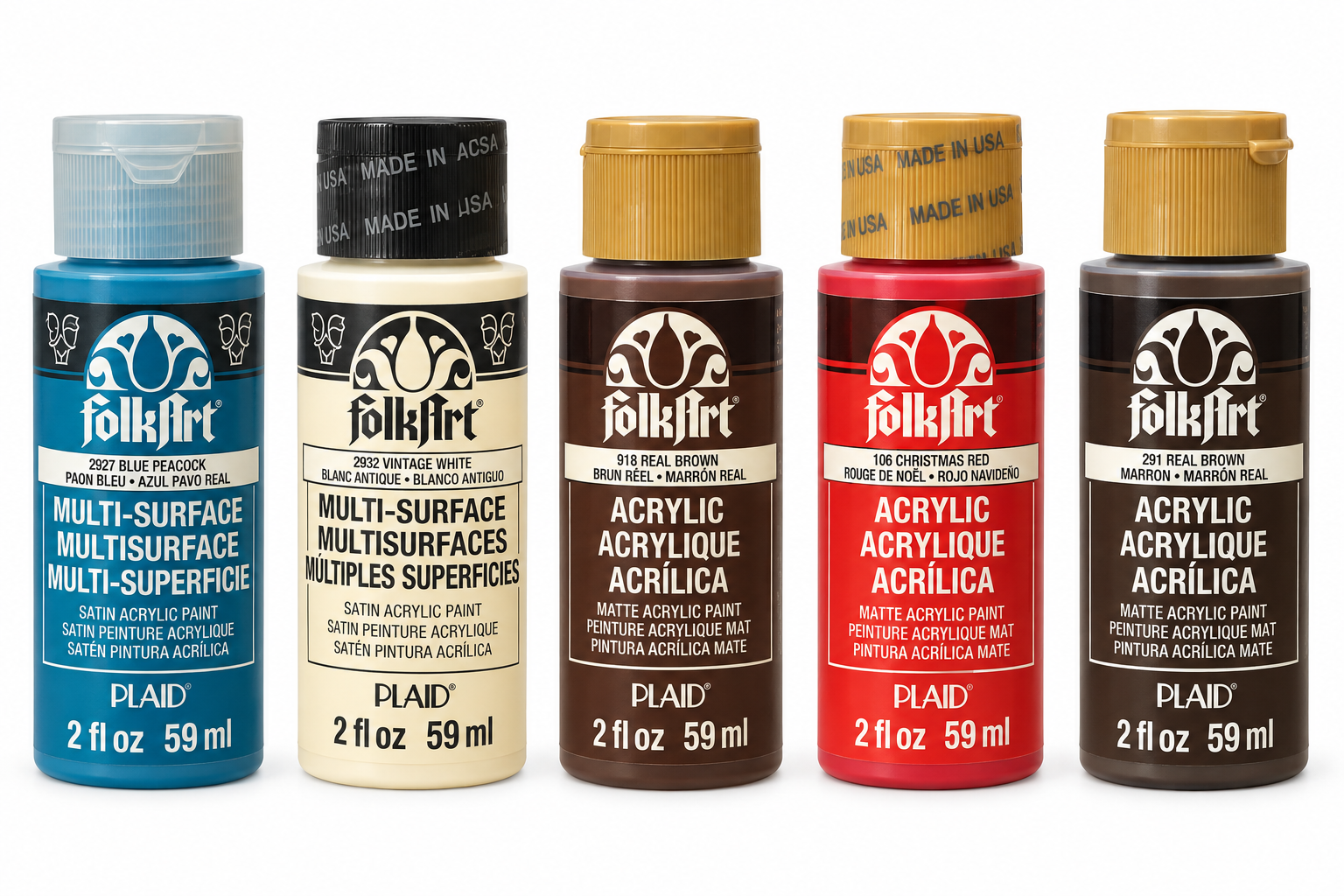 FolkArt Multi-Surface Satin Acrylic Paint 59ml