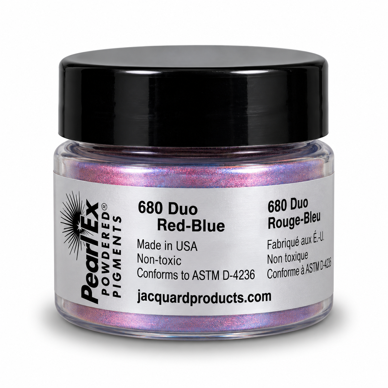 Jacquard Pearl Ex Duo Red-Blue Powdered Pigment