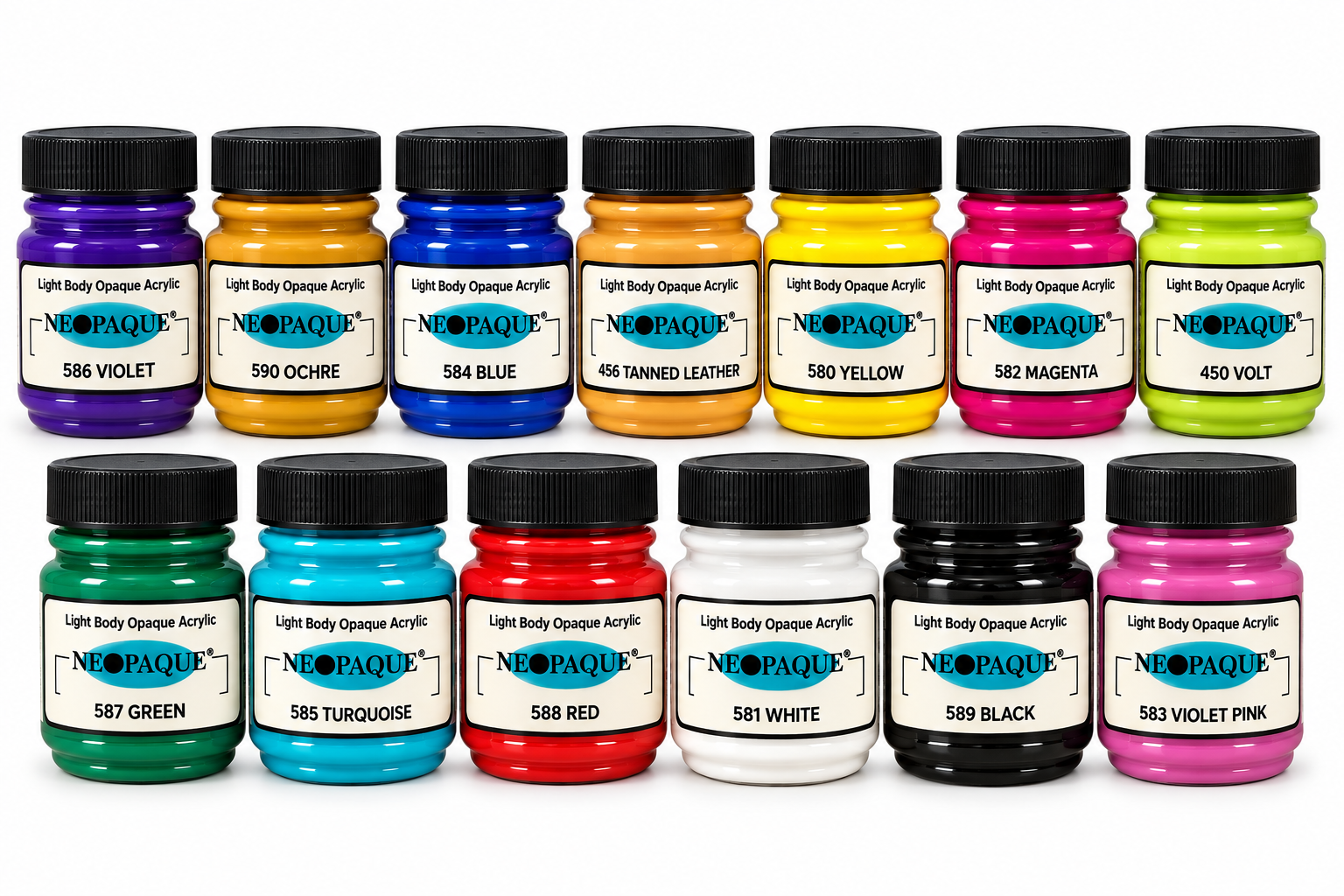Jacquard Neopaque Sneaker & Fabric Acrylic Paint 66.54ml