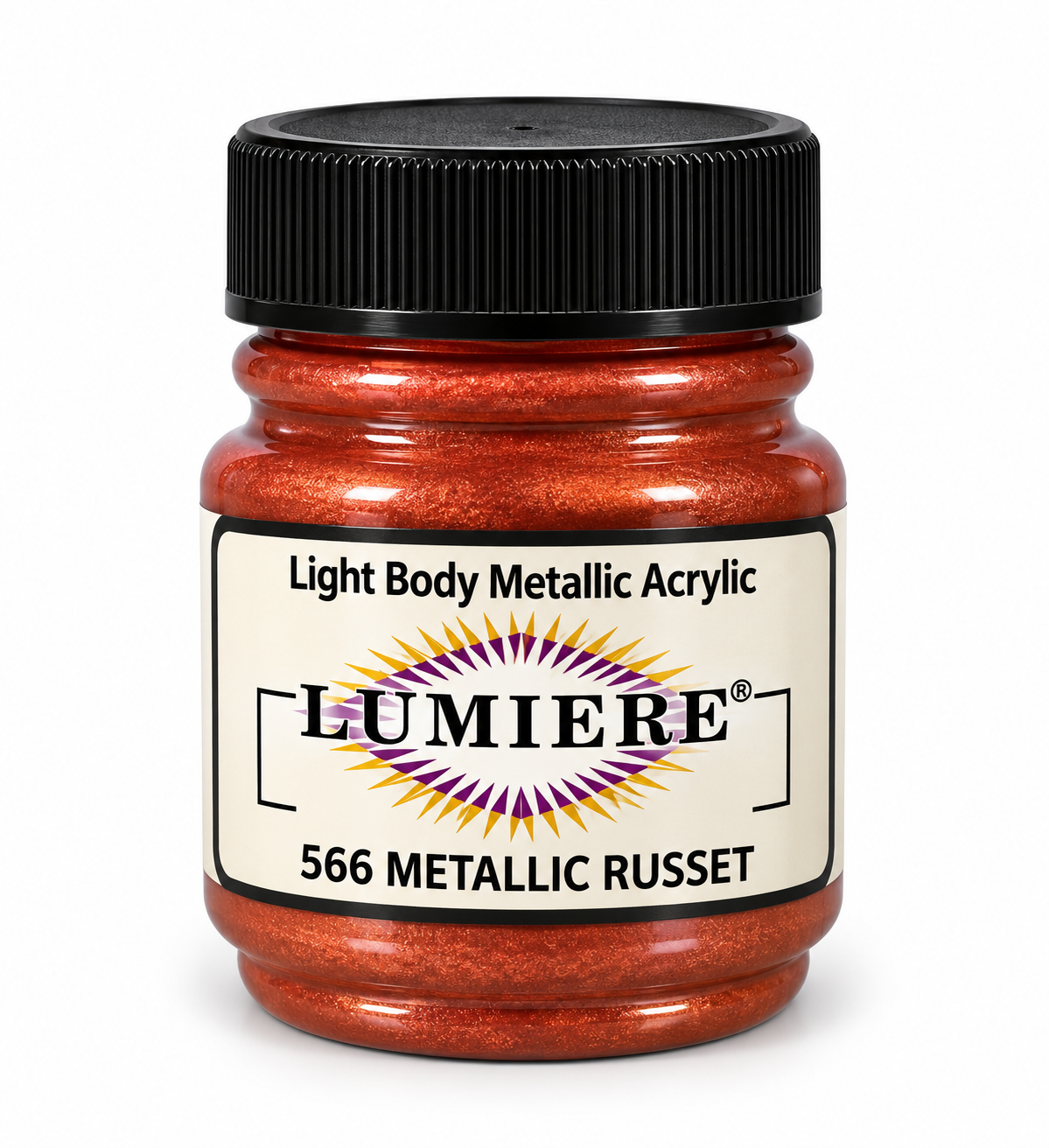 Jacquard Lumiere Metallic Russet Acrylic & Fabric Paint 66.54ml