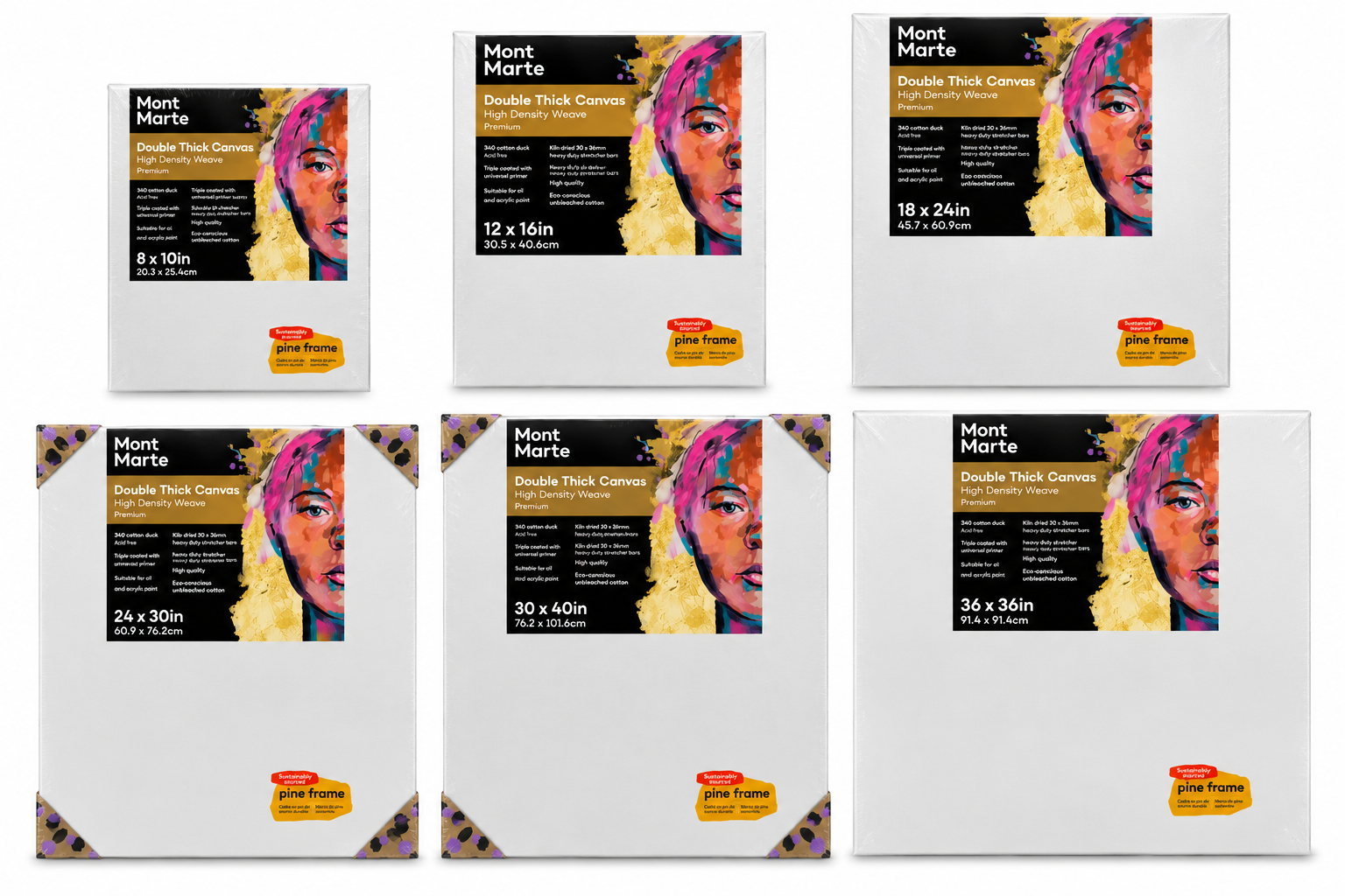 Mont Marte Double Thick Canvas