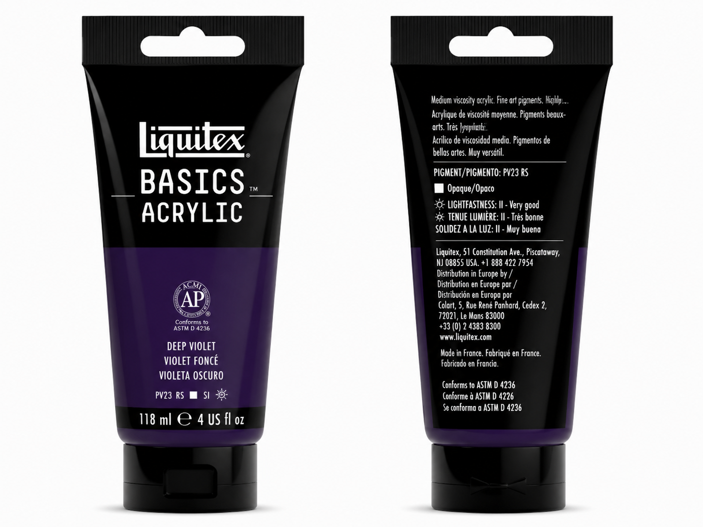 Liquitex Basics Acrylic Paint Deep Violet 118ml