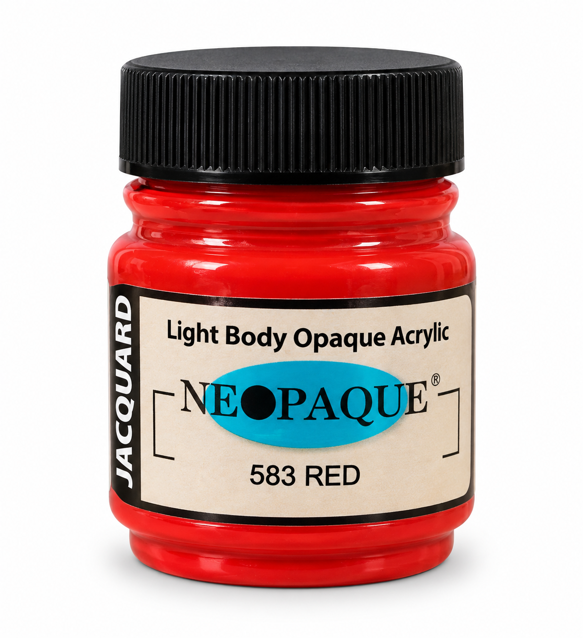 Jacquard Neopaque Red Acrylic Paint 66.54ml