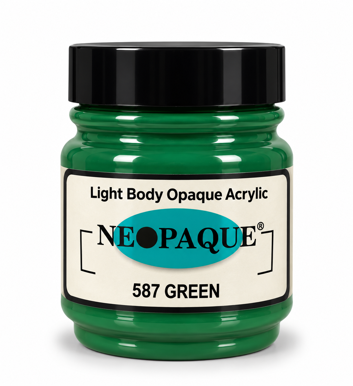 Jacquard Neopaque Green Acrylic Paint 66.54ml