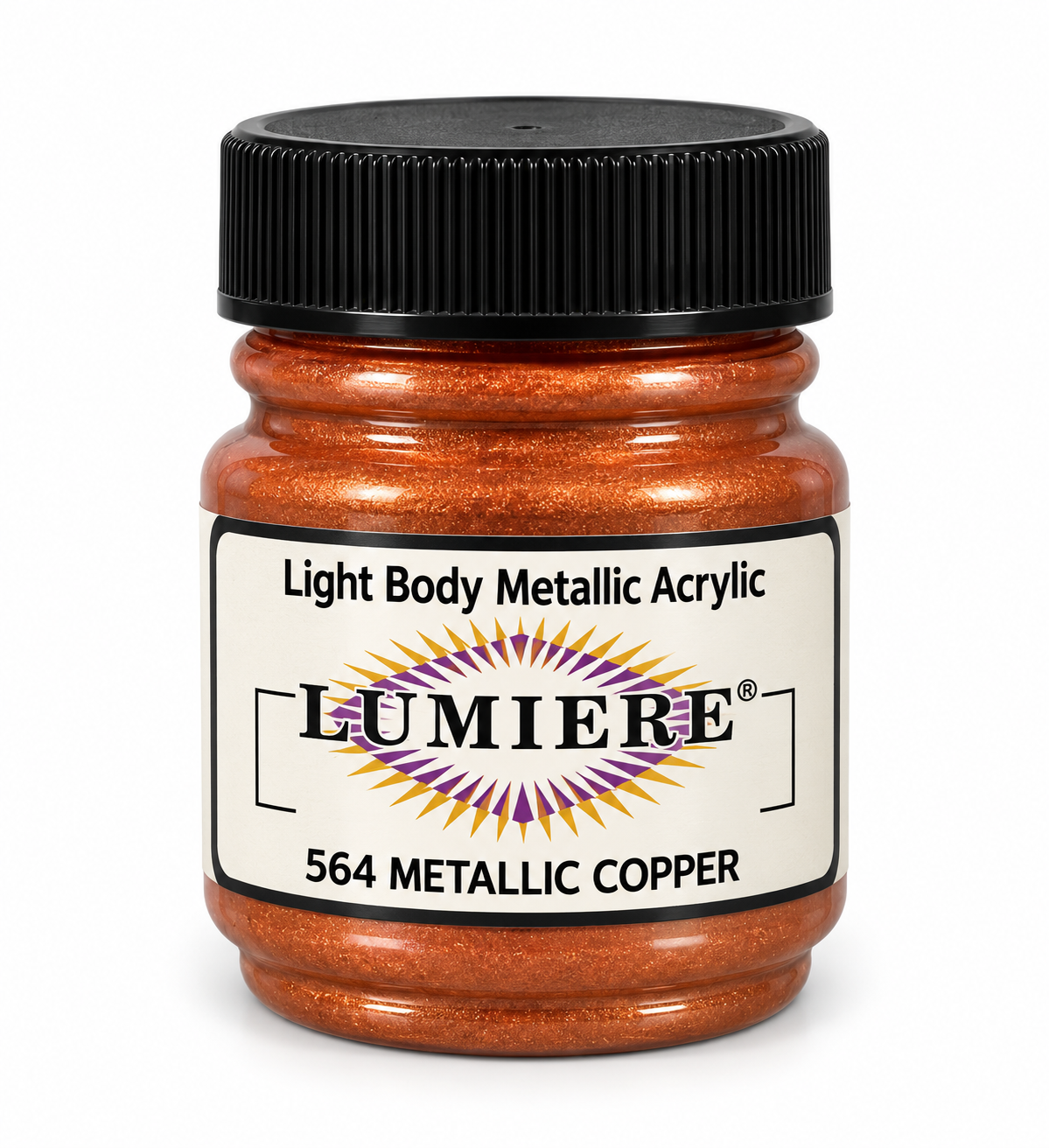 Jacquard Lumiere Metallic Copper Acrylic & Fabric Paint 66.54ml