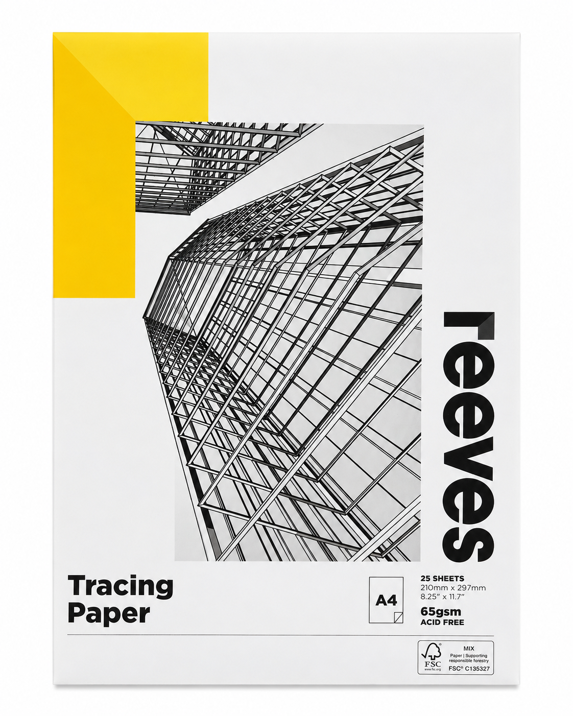 Reeves Tracing Paper Pad A4 65gsm 25 Sheets